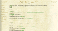 Desktop Screenshot of mrevil.asvachin.eu